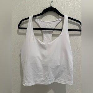 🆕 Fabletics: White Bra Workout Tank